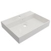 Cezares CZR-MIL-120-2-LVB Раковина керамическая с двумя чашами 80x50x50