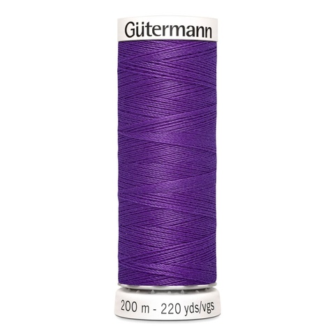 Нить Sew-All 200 м, Gutermann, 392 фиолетовый джинс