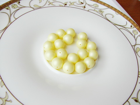 Жемчуг 10 мм Сваровски Pastel Yellow