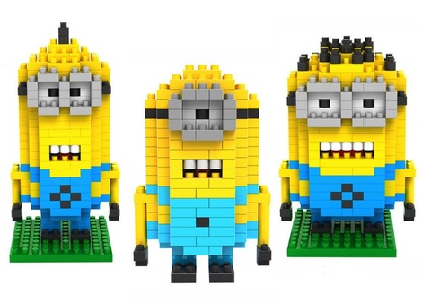 Minifigures Despicable Me Blocks Building