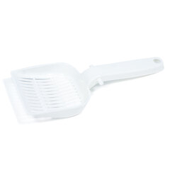 Triol туалет для кошек закрытый с выдвижным поддоном (совок и сетка в комплекте), 550*400*420мм