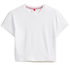 Женская теннисная футболка Wilson T-Shirt Match Point Lite - bright white