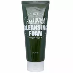 Derma Factory Пенка очищающая с экстрактом хауттюйнии - Houttuynia cordata 24% cleansing foam, 120г