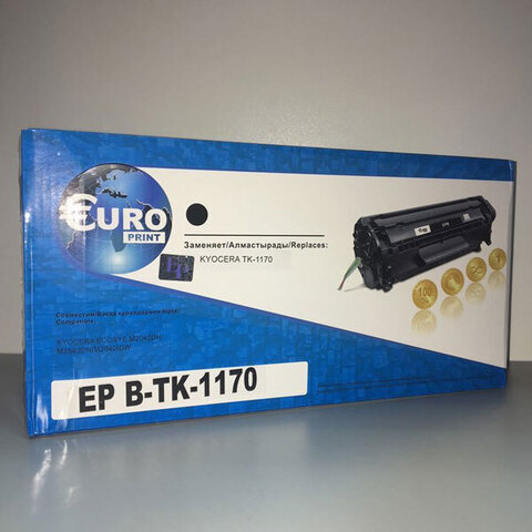 Картридж Туба EuroPrint  TK-1170 (1T02S50NL0) черный (black), до 7200 стр - купить в компании MAKtorg