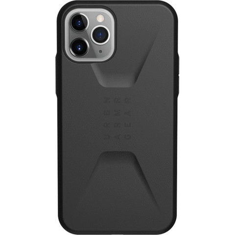 Чехол Uag Civilian для iPhone 11 Pro MAX черный (Black)