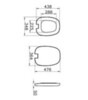 Vitra 126-001-009 Plural сиденье микролифт, Матовый Белый