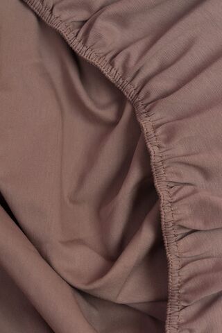 Простыня на резинке с юбкой 180х200х30 German Grass Jersey Taupe Grass