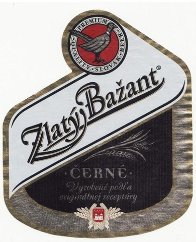 Пиво Zlaty Bazant Cerne