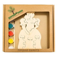 Развивающая игрушка"Белоснежка"с красками