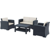 Комплект уличной мебели Monaco Lounge Set, антрацит