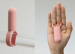 Коралловое эрекционное кольцо Iroha SVR Coral Pink - 