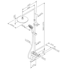 Душевая система AM.PM LIKE - F0780964