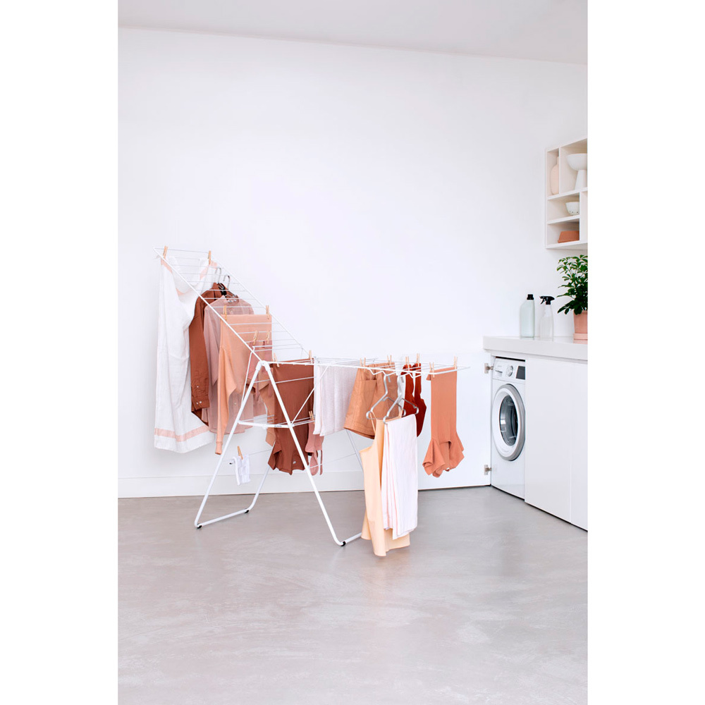 Сушилка напольная HangOn (25 м навески), Белый, арт. 403446 - фото 6