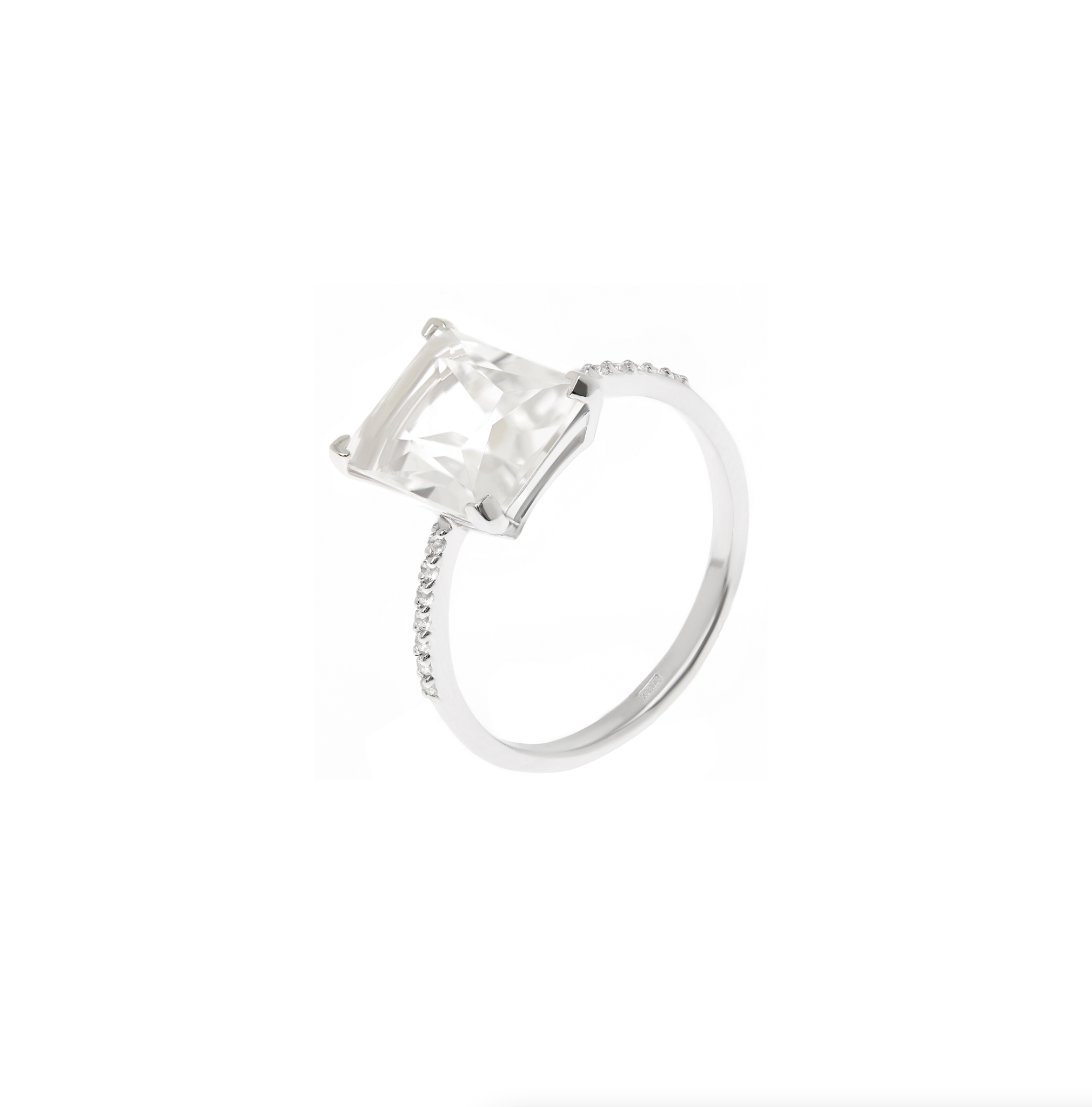 SECRETS Кольцо Baguette Crystal Ring secrets кольцо baguette crystal ring