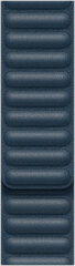 Ремешок Apple 40mm Baltic Blue Leather Link Small (MY982ZM/A)