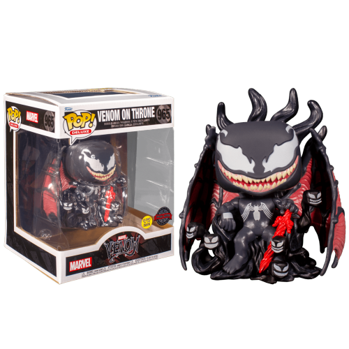 Funko POP! Marvel. Venom: Venom on throne (Exc) (965) – купить по