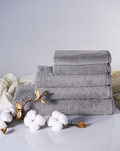 Набор полотенец 5шт Claire Batiste Atelier Ile оливково-серый