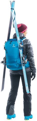 Картинка рюкзак для сноуборда Deuter freerider 30 papaya-lava - 5