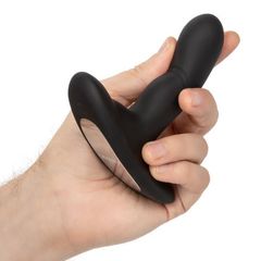 Чёрный вибромассажер простаты Eclipse Rocking Probe - 11,5 см. - 