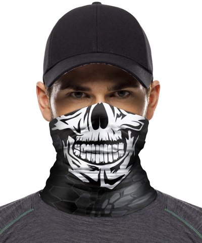 Картинка бандана-труба Skully Wear Tube skull s54 - 1