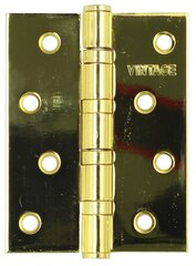 Петля универсальная 4BB-PB 100*75*2,5 золото