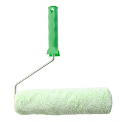 80247 Валик "Работы с древесиной", 250 мм, ворс 12 мм, D - 48 мм, D ручки - 6 мм, микроволокно Сибртех