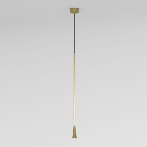 Подвесной светодиодный светильник Elektrostandard Vist 50312 LED 7W 4000K латунь