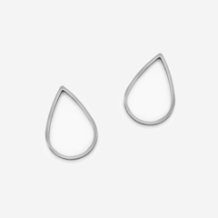 Подвеска-коннектор "Капля", 21*14мм, сталь