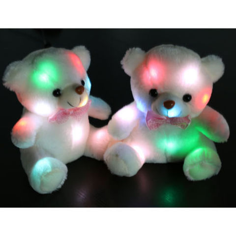 Teddy Bear 7 Colors Changing Light Up Plush