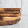 Тарелка деревянная, поднос, 18 см