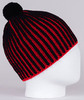 Вязанная теплая шапка Nordski Wool Black/Red