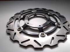 Переднии тормозные диски на Honda CBF1000