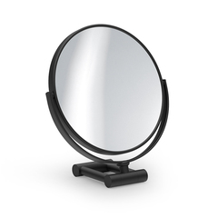 Decor Walther 0118360 Decor Walther  SPT 50 10X Косметическое зеркало для путешествия ,10-кратное увел, цвет черный матовый фото
