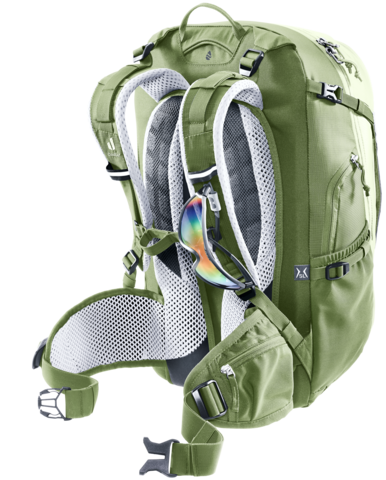 Картинка рюкзак велосипедный Deuter Trans Alpine 28 SL Mineral/Grove - 6