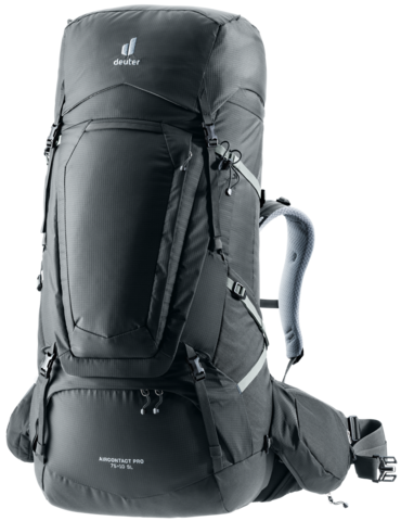 Картинка рюкзак туристический Deuter Aircontact Pro 75+10 SL Graphite - 1