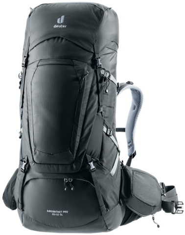 Картинка рюкзак туристический Deuter Aircontact Pro 65+10 SL Graphite - 1