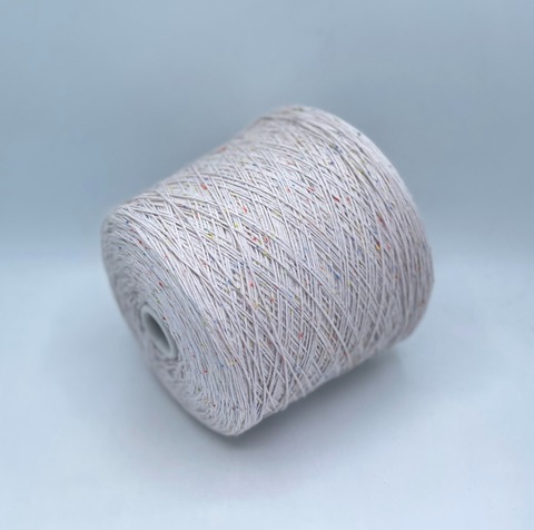 Luxury Selection by Ri.Go (пр.Италия), art-Madras tweed, 300м/100гр. 98%Хлопок, 2%Вискоза , цвет-Алебастр,твидовый(1508), арт-34992