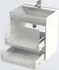 Aquanet 212919 Тумба с раковиной Aquanet Тиволи 60 бордо (212919)