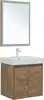 Aquanet 302525 Тумба с раковиной Nova Lite 60 2 дв. цв. дуб рустикальный (302525)