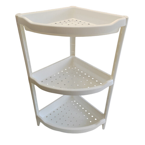 Стеллаж Flarckån, размеры: 33х33х71 см, цвет: белый, материал: полипропилен