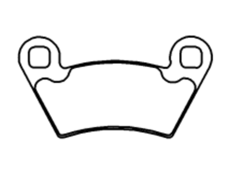 Колодки  G-brake   GM-07075S