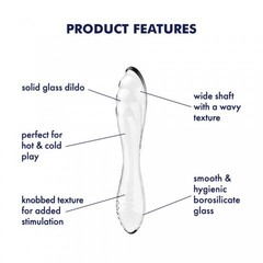 Металлический фаллоимитатор Satisfyer Cosmic Crest 1 (18,5*4)