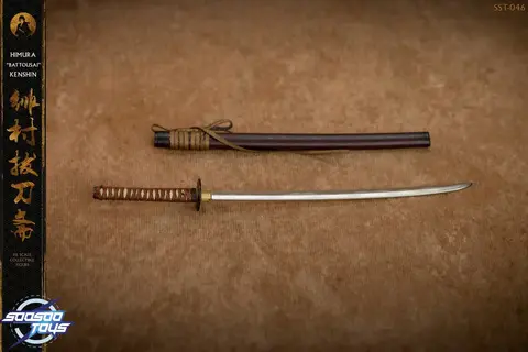 Фигурка Химура Кэнсин масштаб 1/6 Аниме-сериал Rurouni Kenshin SooSooToys