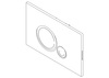 BelBagno CZR/BB-SR-BORO Кнопка смыва SFERA, цвет-брашированное золото, CZR/BB-SR-BORO