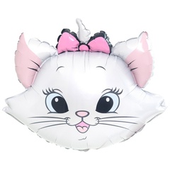 К Фигура, Кошечка белая с бантом, 23