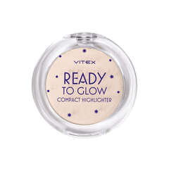 Компактный хайлайтер Ready to Glow, тон 201 Rose Glow  ( Витэкс )