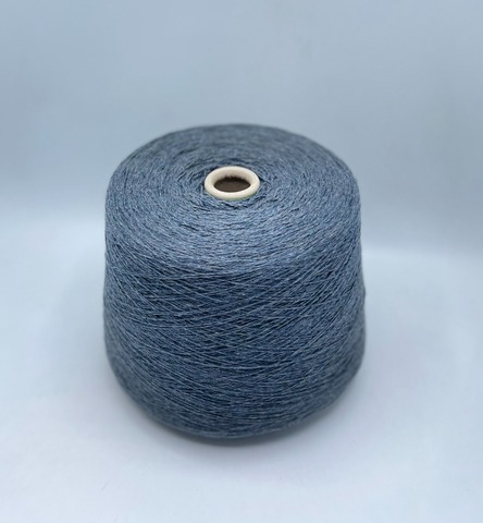Loro Piana (пр.Италия) art-Rimanenza 2/10 500м/100гр, 90%Кашемир, 10%Шелк, цвет-Грозовое небо(631), арт.35741
