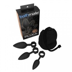 Анальные втулки Bathmate Anal Training Plugs, набор 3 шт