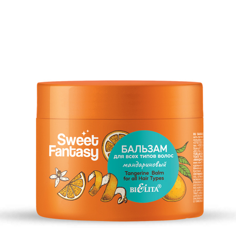 Белита Sweet Fantasy Бальзам для всех типов волос Мандариновый 300мл Белита Sweet Fantasy Бальзам для всех типов волос Мандариновый 300мл