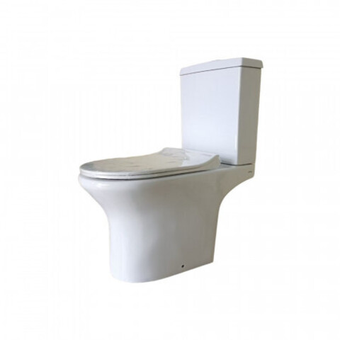 Унитаз-компакт SANITECO UF 2003 650х390х800 мм белый